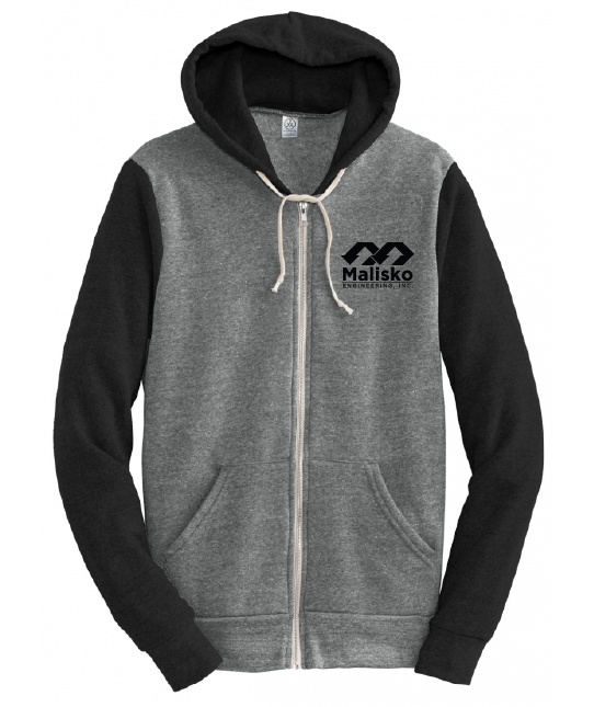 Alternative | Colorblock Rocky Eco-Fleece Zip Hoodie